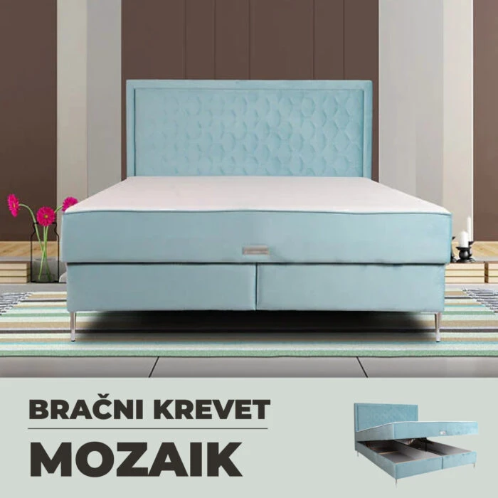 Bračni krevet MOZAIK