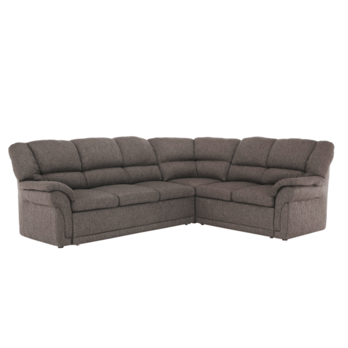 Kutna sofa, smeđa, desna orijentacija, AMELIA