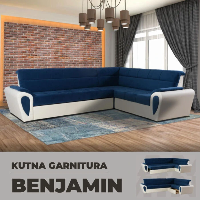 Kutna garnitura BENJAMIN